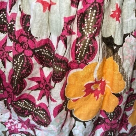 Pamela Brown Womens Floral V-Neck Sleeveless Tunic Top Size S Multicolor - Picture 14 of 16